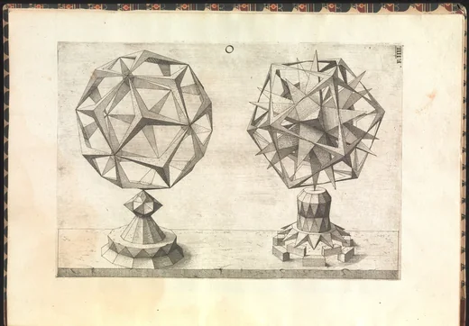 Detail from Jost Amman, Perspectiva Corporum Regularium, 1568